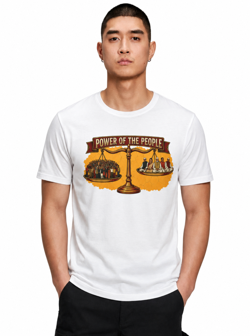 WakeIndia “Power of the People” Social Awareness T-Shirt