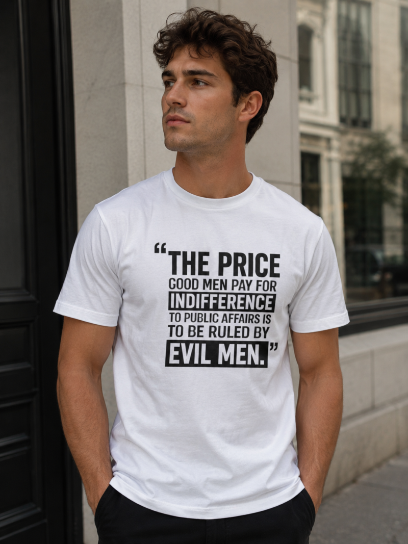 The Price of Indifference Quote T-Shirt